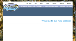 Desktop Screenshot of driftawaycafe.com